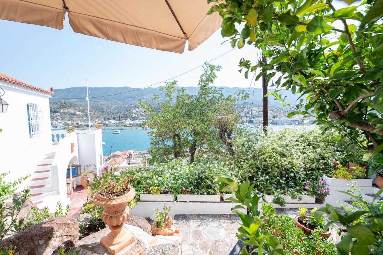 Traditional House Under The Clock Tower With Sweet View Poros Town Екстер'єр фото