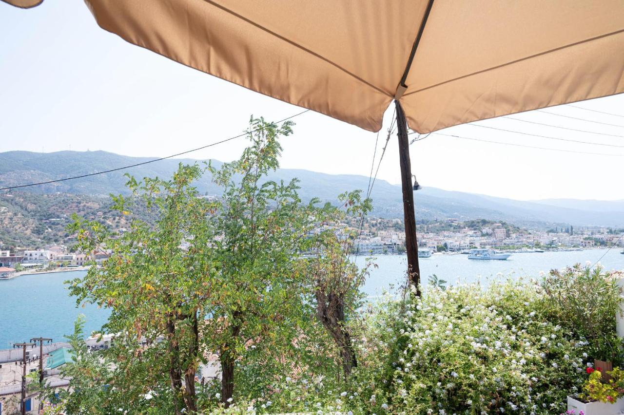 Traditional House Under The Clock Tower With Sweet View Poros Town Екстер'єр фото